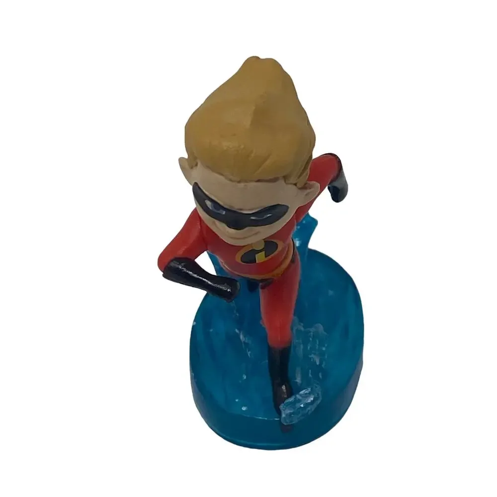 Disney Pixar The Incredibles Lot Of Seven Toy Figurines Cake Toppers Decorations